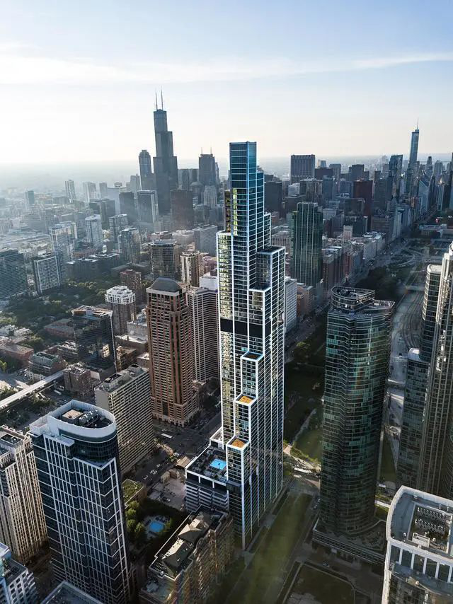2020国际高层建筑奖提名揭晓作品  NEMA CHICAGO&nbsp;/ 芝加哥，美国 建筑设计：Rafael Viñoly Architects（美国）