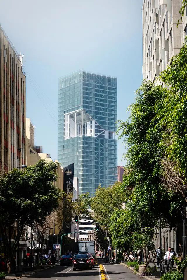  2020国际高层建筑奖提名揭晓作品 TORRES CUARZO&nbsp;/ 墨西哥城，墨西哥 建筑设计：Richard Meier & Partners Architects（美国）
